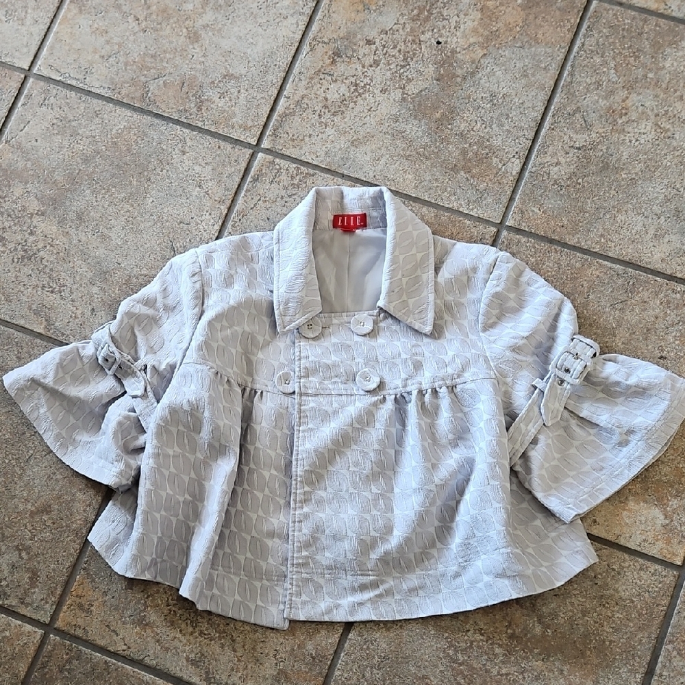 Elle Vintage Crop Jacket Size L